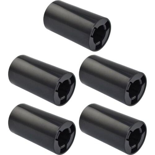 Battery Adapter Case Type C Battery Adapter Type AA to C Battery Spacer Adapter with AA Rechargeable Battery-Pack of 5