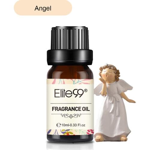 Elite99 10ml Pure Essential Oils Angel Fragrance Oil For Aromatherapy Diffusers Lime Basil&Mandarin Midnight Rose White Musk Oil