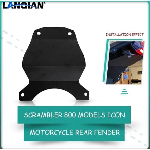 FOR Ducati Scrambler 800 Models Icon /Full Throttle Urban Enduro / Scrambler 400 Models sixty 2 Moto Rear Fender Mudguard Guard