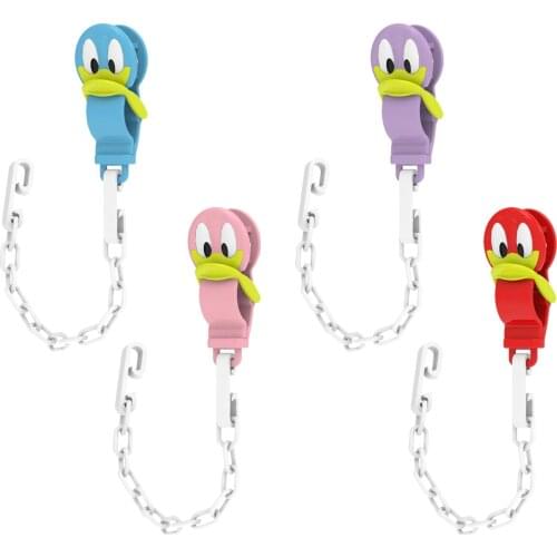 Annual Quality Duck Figured Pacifier Strap Girls/Men Babysoft