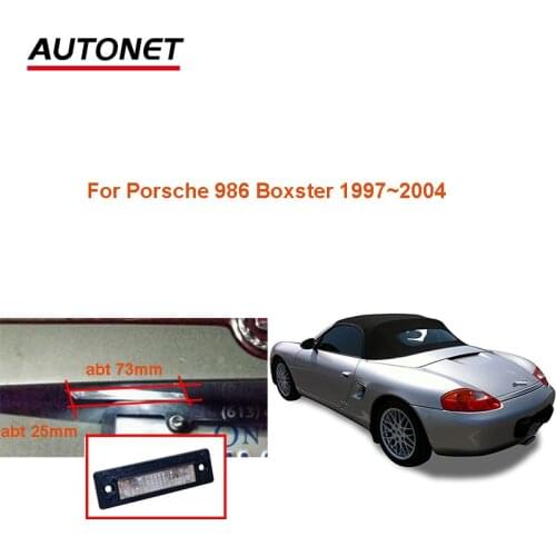 Fisheye rear view camera For Porsche 986 Boxster 1997~2004 AHD 720P backup camera/license plate camera