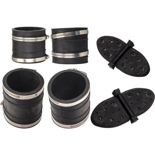 Exhaust Y-pipe Water Shutters Kit for Mercruiser 98-up 32-14358001 32-14358T