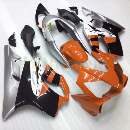 Motorcycle hull for CBR600F4i 2004 2005 2006 2007 CBR 600F4i 04-07 ABS Fairing+Screws+Injection mold orange