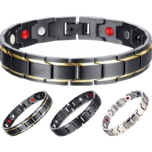 Mens Health Energy 4 IN 1 Bracelet Bangle for Arthritis Twisted Healthy Magnetic Bracelet for Women Power Therapy Magnets