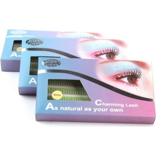 New Fashion C Curl Fashion Black Individual False Eyelashes Extension Set Charming Type Eye Lashes Natural Make Up