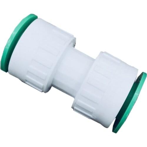 New 16/20/25/32MM Direct Quick Coupling PPR Tap Water Drinking Pipe Floor Heating Garden Irrigation Connection House Decoration