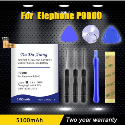 New 4900mAh P9000 phone Battery use for Elephone P9000 Elephone P9000 Lite bettery