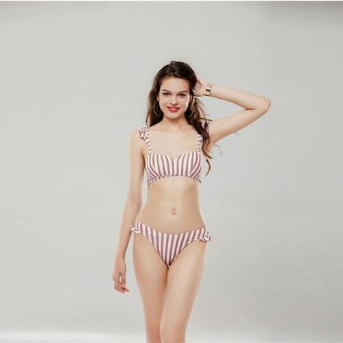 Strap Design Ruffle Strap New Design Beach Bikini