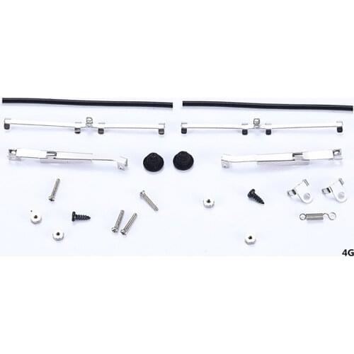 Stainless Steel Movable Wiper Harden Thicken Decoration for WPL D12 RC Truck Accessories