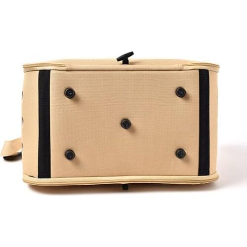 2in1 Pet Carrier with Handle Shoulder Strap Space Capsule Folding Pet EVA Bag with Side Hole for Cat Puppies Outdoor Use JS22