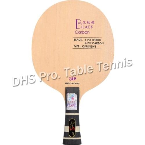 New Friendship 729 Black Blue Yellow ALC Carbon Table Tennis Blade Offensive Ping Pong Racket Bat