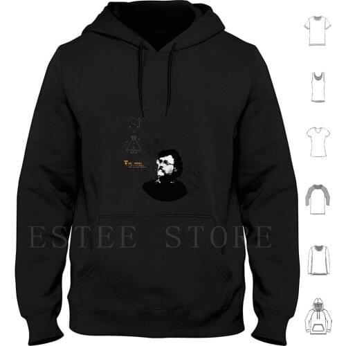 Terence Mckenna Hoodies Long Sleeve Terence Mckenna Trance Club Party Hexagon Hgn The Mind Psychedelic Godfather