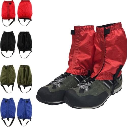 Outdoor Gaiters Walking Climbing Shoes Ankle Cover Hunting Moutaineering Accs