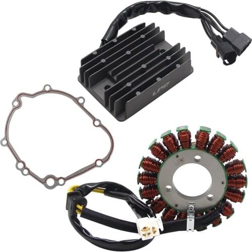 Motorcycle Stator Coil Regulator Rectifier Gasket Set For Suzuki GSXR600 2011-2019 GSXR750 11483-01H00 32800-47H00 31401-01H21