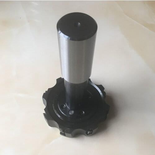Back milling cutter, back milling cutter, back scraper, indexable cutter head, vertical installation blade, split type non-stand