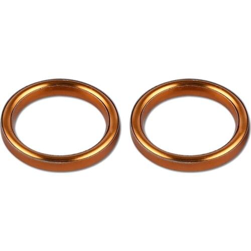 Exhaust Gaskets For Honda XR500 79-80 XR500R 81-84 XR650L 1993-2017 XR650R 00-05 ATV Exhaust Gaskets For Honda