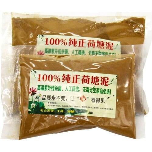 180g Natural Lotus pond mud Plant nutrition Soil For Water Lily Flower Special Aquatic Bonsai Silt Fertilizer Garden Supplies