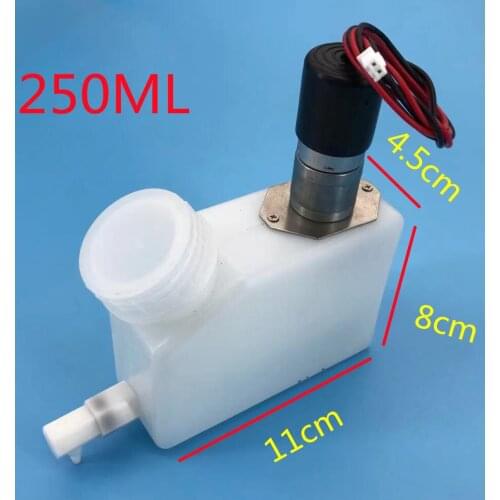 250ml 5pcs Ink Cartridge DTF Ink Tank with Stirring Motor for small DTF A3 Printer White Inks Sub Tank Bulk CISS type C