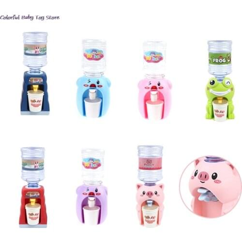 3 styles Mini Drink Water Dispenser Toy Kitchen Play House Toys for Children Game Toys