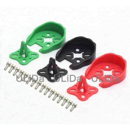 4pcs/lot ZMR250 Motor Cover Protection + Landing Skid For 22 Series 2204 2206 2208 Motor RC Multicopter