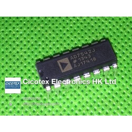 AD7542JNZ DIP16 IC DAC 12BIT MULTIPLYING 16-DIP