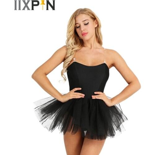 Ballet Tutu Dress for Women Strapless Built In Shelf Bra Tutu Ballet Dance Leotard Skirt ballerina ballet dress dance costumes