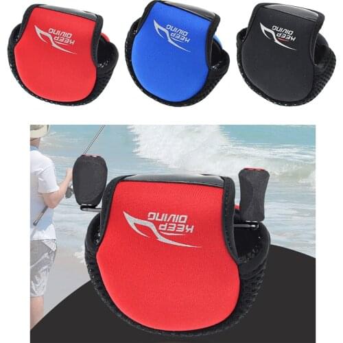 Spinning Reel Cover Case Neoprene Baitcasting Fishing Reel Protective Case Cover Pouch Storage Bag Fishing Accessories