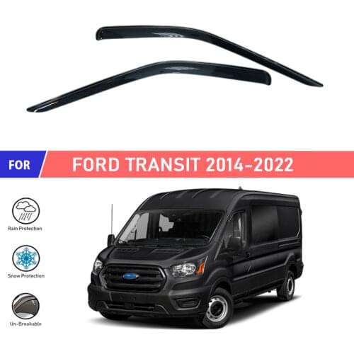 Window deflector for Ford Transit 2014- car window deflector wind guard vent sun rain visor cover car styling decor