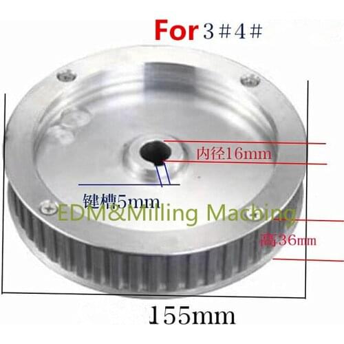 CNC Milling Machine Part A24 27 Timing belt gear Synchronous pulley For BRIDGEPORT Mill Tools
