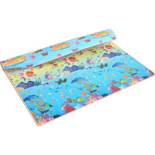 Kids Blanket Child Baby Play Mat Toddlers Crawling Pad Waterproof Kids Rug Educational Toys Soft Activity Game Mat