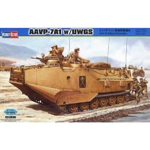 Hobbyboss model kit 1/35 82412 AAVP-7A1 w/UWGS