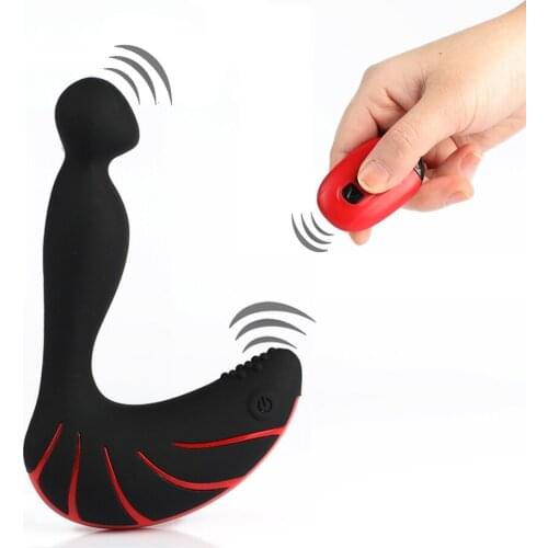 Fashion Remote Anal Plug Vibrator Sex Toys for Men Silicone Prostate Massage Male Butt Plug Remote Prostate Vibrator Sex Product