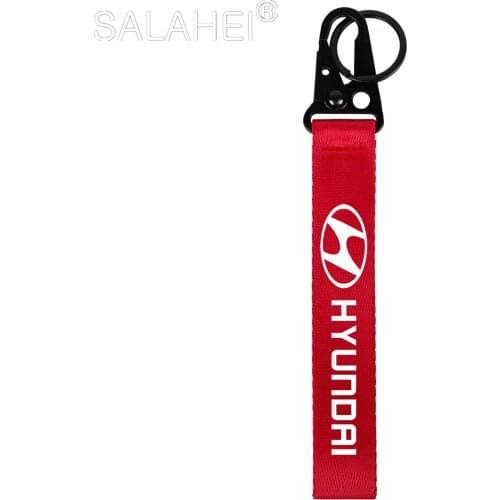 Nylon Car Stylish Sports Style Keychain Keyring For Hyundai I20 I30 I40 I10 IX25 IX35 IX45 IX20 Solaris Verna Sonata Accessories