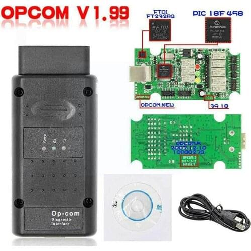OPCOM V1.99 For OPeL Is Suitable For Opel Tester With Test 45K80 Output X5A4 Chip Z8Y6