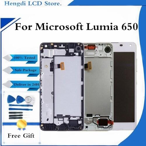 Original LCD For Microsoft Lumia 650 Display For Nokia Microsoft Lumia 650 LCD Display Touch Screen Digitizer For RM-1154 1152