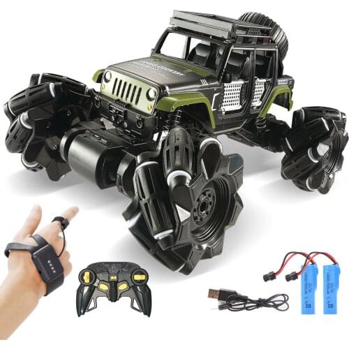 1:16 2.4G 4WD RC Off-road Vehicle Drift Stunt Gesture Induction Off-Road Vehicle Car Toys For Children Boys Birthday Gift