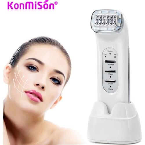 KONMISON RF Radio Frequency Facial Lifting Machine Wrinkle Removal Face Lifting Skin Tightening SPA RF Radiofrequency Massager