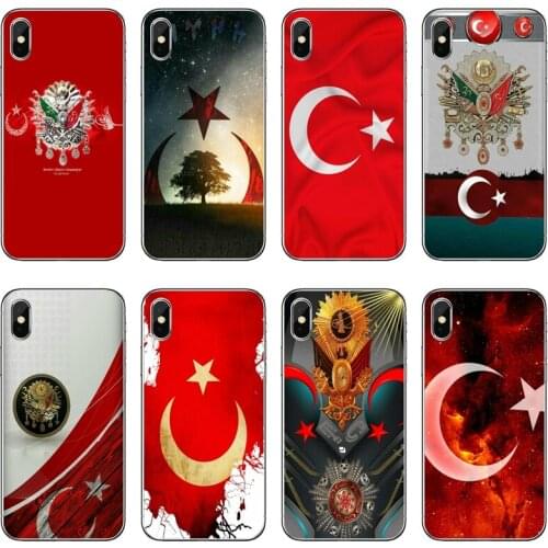 Retro TR Republic of Turkey Flag Phone Case For iPhone 12 11 Pro Max Mini XS Max XR X 8 7 Plus 6 6S Plus 5 5S SE 2020