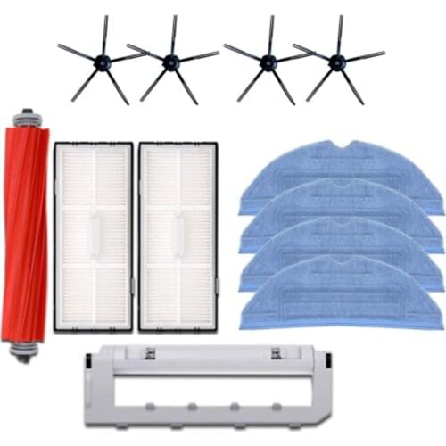 HOT！-Replacement Mop Rag Hepa Filter Side Brush for Xiaomi Roborock S7 T7S Plus Vacuum Cleaner Spare Parts Compatible