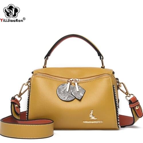 Fashion Small Shoulder Bag Women Soft Leather Handbag Luxury Ladies Messenger Bags Designer Cute Purses and Handbags for Women