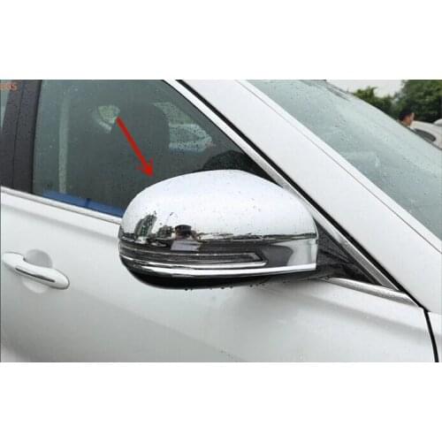 For Haval H7 2016-2018 High-quality ABS Chrome rearview mirror decoration cover anti-rub protection car accessories