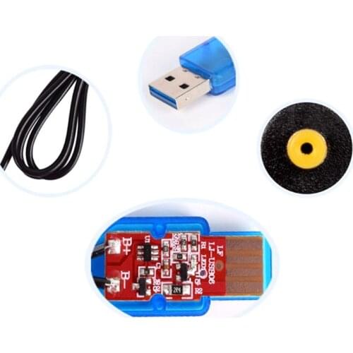 1Pc 3.7v Charger 2.5mm/3.5mm Lipo battery Intelligence USB Drone Electric Cable USB Charger