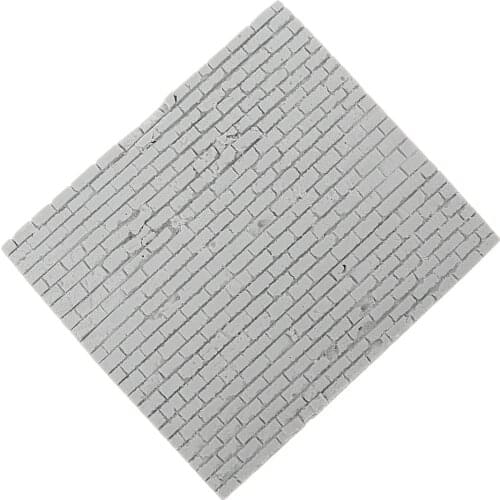 1:35 Resin Model Kit Brick Wall Street Scenery Detail Decoration Unpainted