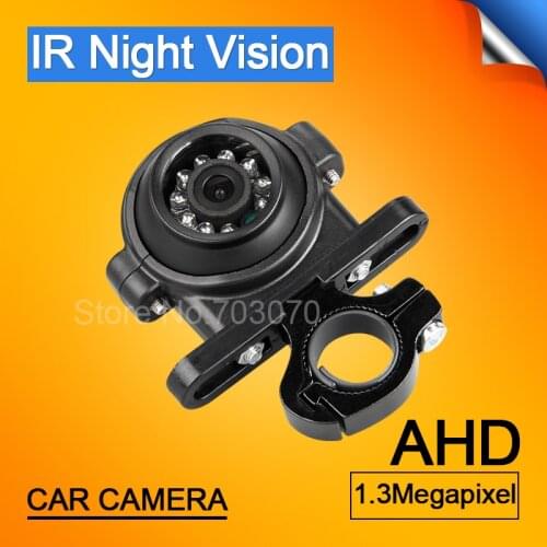 1080P 720P Outdoor Front /Rear Side View AHD Camera With Black Holder Easy Install 4Pin AV Vehicle Security Monitoring Camera