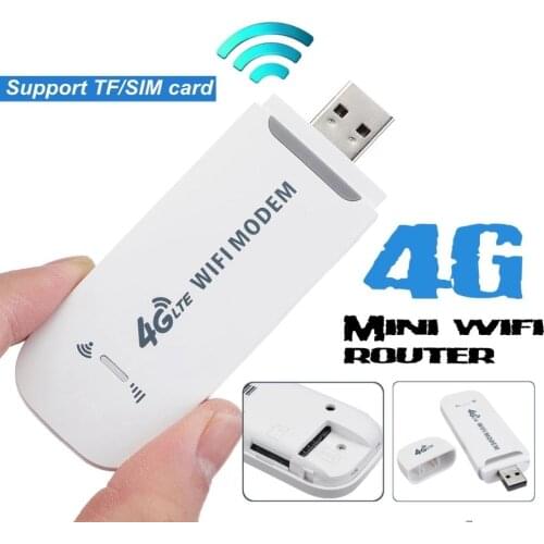 4G LTE FDD Mobile WiFi USB Modem Router With SD Card Slot