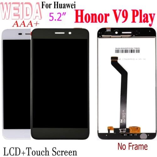 5.2" Lcd For Huawei Honor V9 Play Lcd Display Touch Screen Digitizer Assembly For Honor V9 Play no Logo LCD JMM-AL00 JMM-AL10