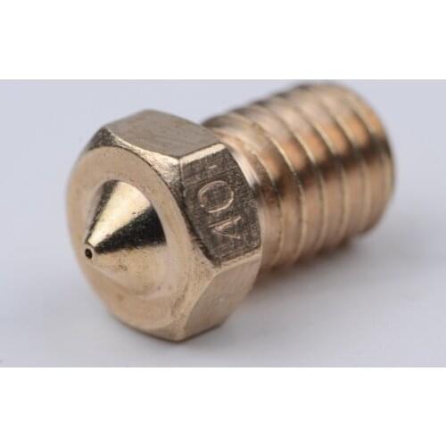 3D printer accessories E3D M6 nozzles V5 V6 Nozzle For E3D J-Head Hotend Brass 0.2-1.0mm For 3.0MM Filament