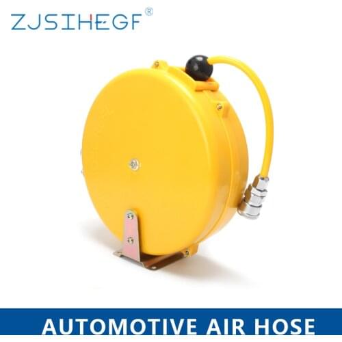 Automotive Air Hose PU8*5 10*6.5 12*8 Automatic Retractable Reel Telescopic Pneumatic PU Tube