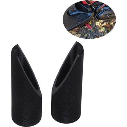 CARPRIE Foot Pedals 2PCS Pair Motorcycle Motorbike Foot Pegs For Honda Ruckus Zoomer Aluminum Black MC630 m9