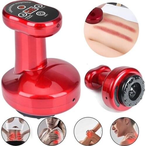 Electric Cupping Massager Body Guasha Massager Suction Scraping Massage Slim Negative Pressure Meridian Dredge Magnetic Therapy